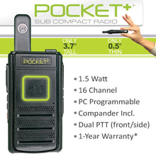 Blackbox Pocket + Analog 2-Way Radio